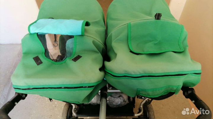 Коляска для двойни bumbleride indie twin