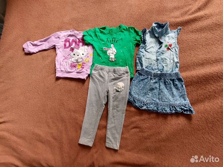 Вещи пакетом на девочку2-3г