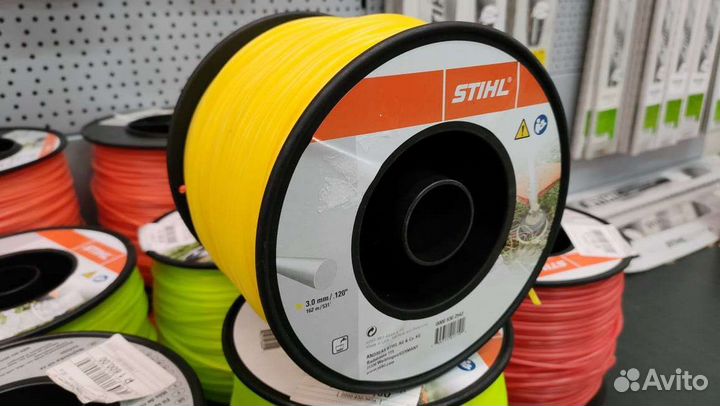 Леска триммерная stihl (оригинал) 3.0мм х 162м