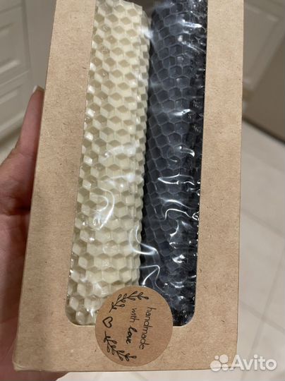 Свечи из вощины набор