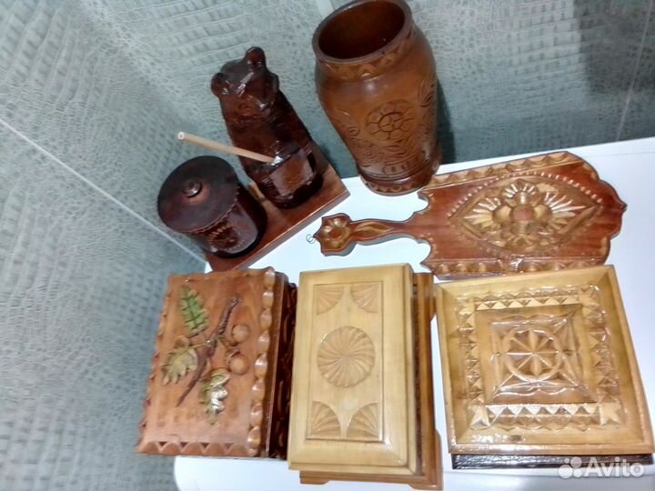 Деревянные сувениры ручной работы