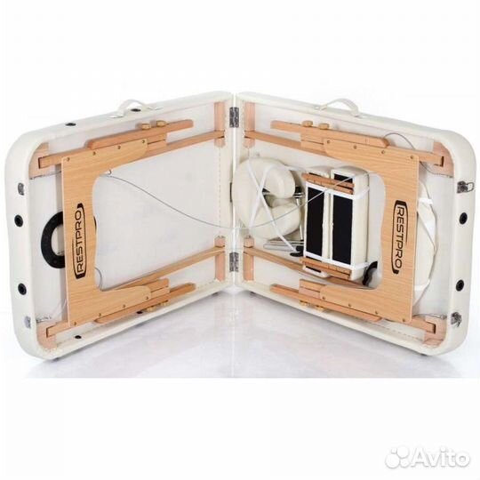 Складной массажный стол restpro VIP 2 Cream