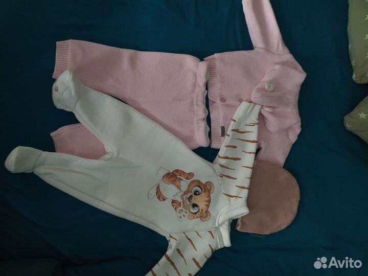 Вещи пакетом от 0 до 6 месяцев