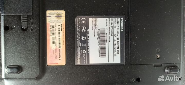 Ноутбук toshiba satellite l655