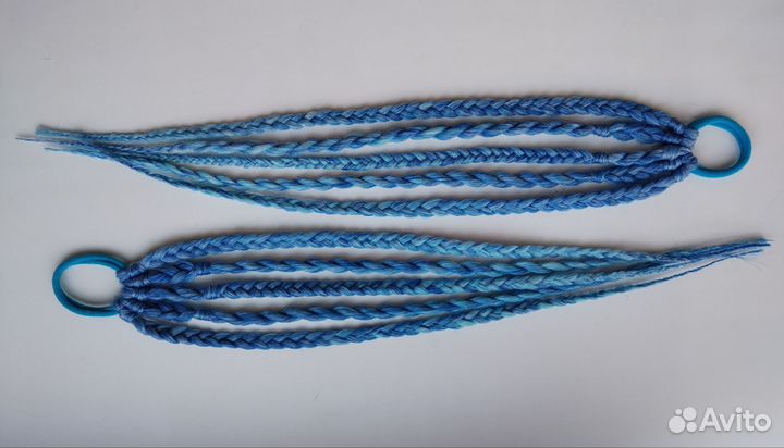 Косички на резинке, украшение для волос