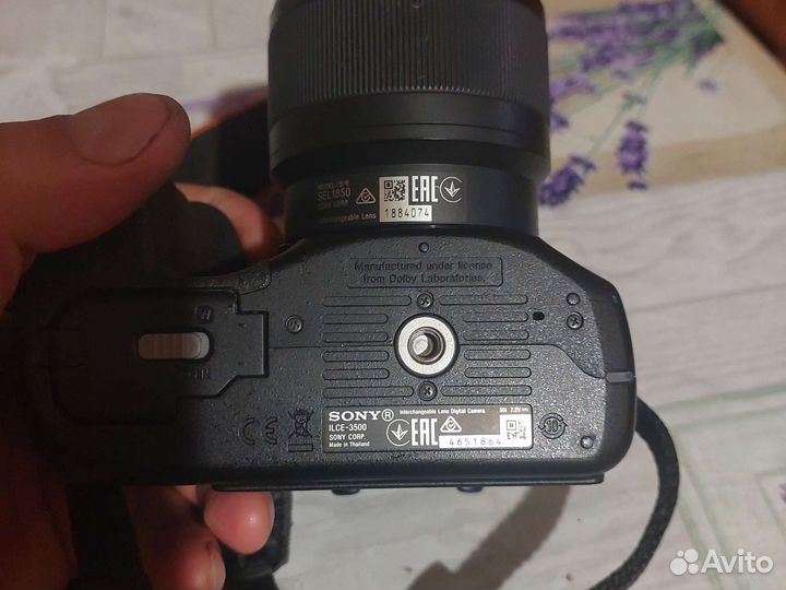 Зеркальный фотоаппарат sony ilce-3500
