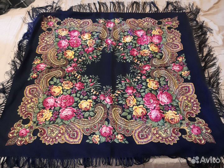 Платок шерсть