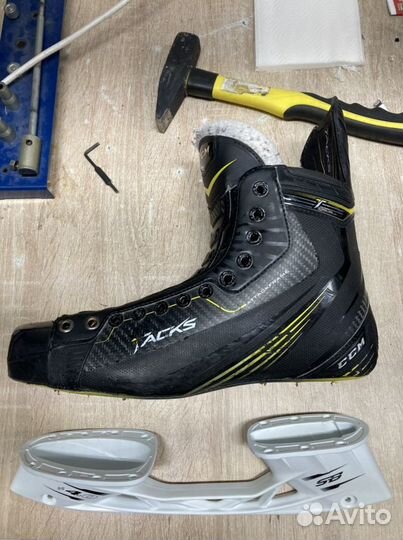 Ремонт хоккейной экипировки