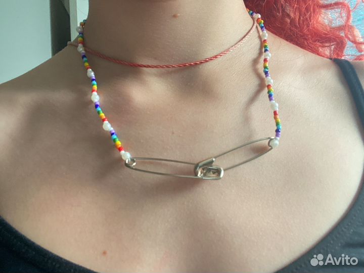 Одерелье с булавками