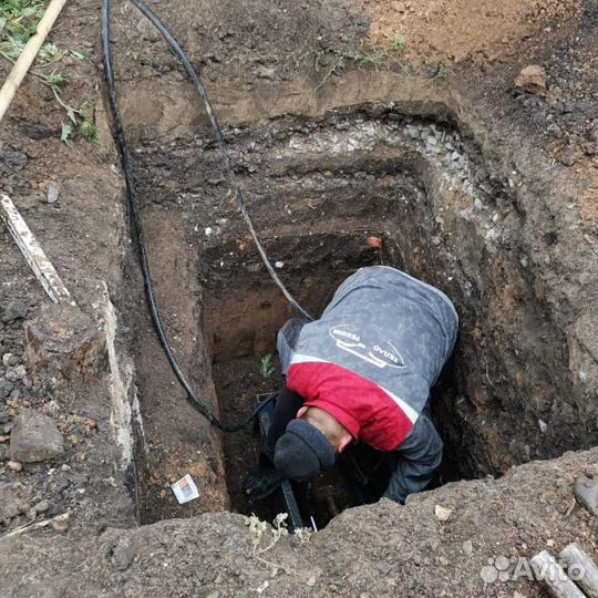 Водопровод, канализация, гнб, септик