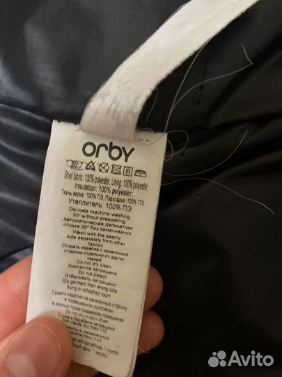 Пальто зимнее теплое 146-152 orby