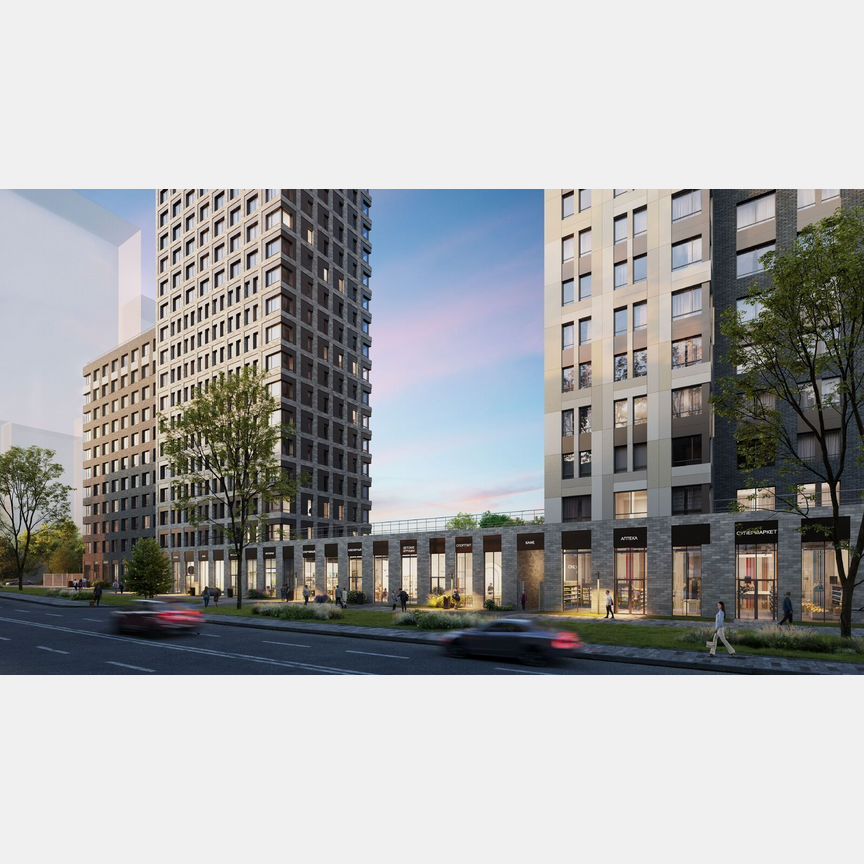 2-к. квартира, 66,4 м², 4/31 эт.