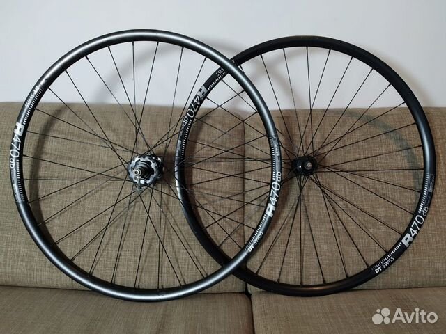 Колеса на фикс DT Swiss R470 и стрепы