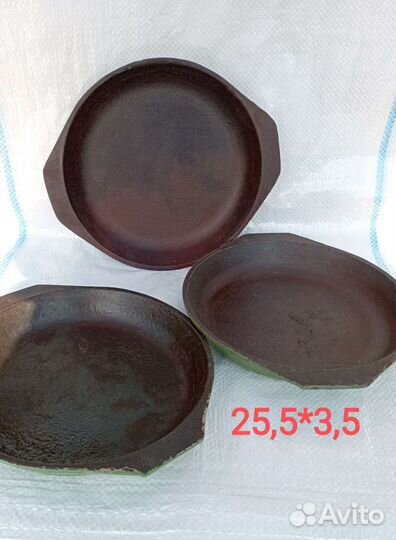 Сковорода чугунная СССР