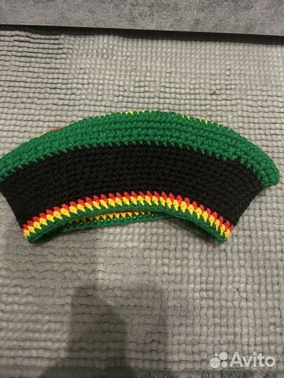 Растаманская шапка, берет Боба Марли