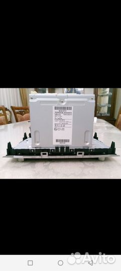 Штатная магнитола на toyota camry 55