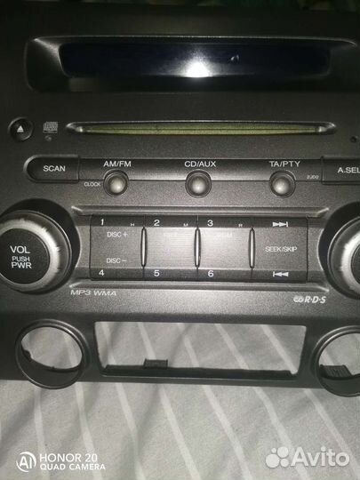 Радиоприемник на хонда цивик 4д