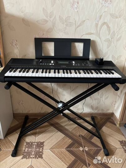 Синтезатор yamaha psr e363 + стойка
