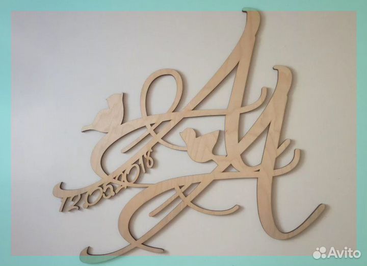 Монограмма на свадьбу (герб)