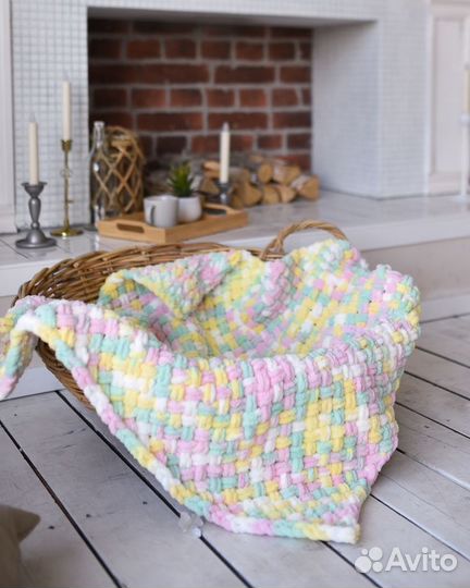 Плед ручной работы