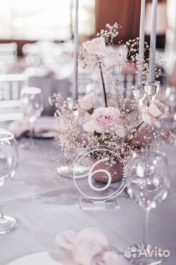 Номерки на столы гостей свадьба день рождения