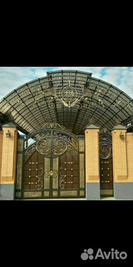 Ковка, навесы периллы