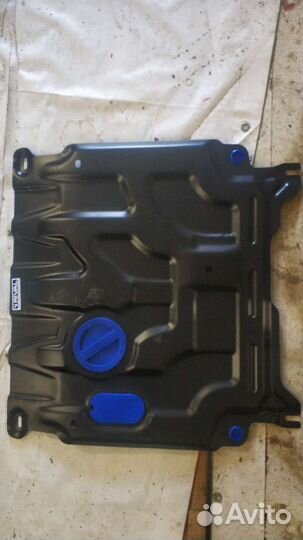 Защита двигателя и кпп hyundai solaris / Kia rio