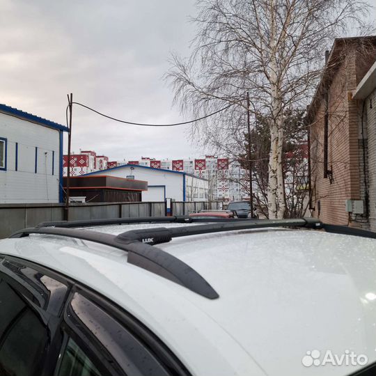 Багажник на рейлинги Lux Hunter черный