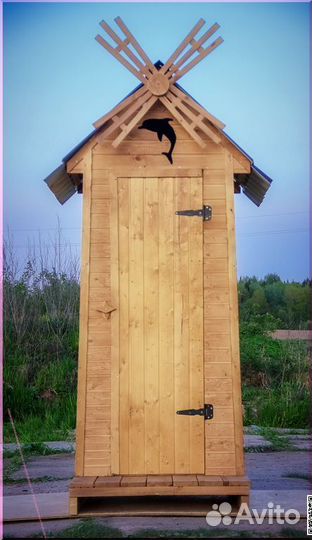 Уличный туалет с установкой DRE447