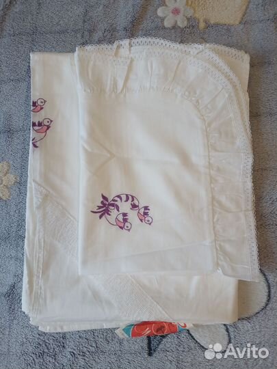 Пододеяльник и наволочка СССР детские