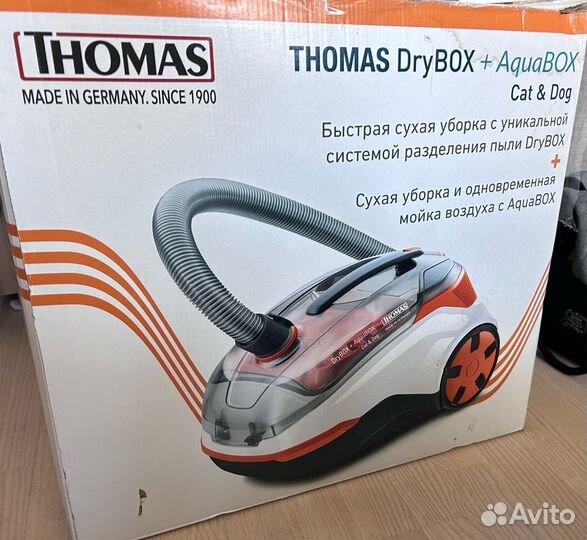 Пылесос Thomas drybox+aquabox Cat&Dog