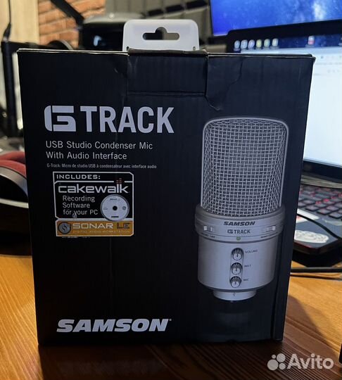Студийный микрофон usb Samson g-track