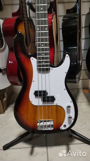 Бас-гитара, цвет санбёрст, Foix FBG/FBG-KB-01-SB