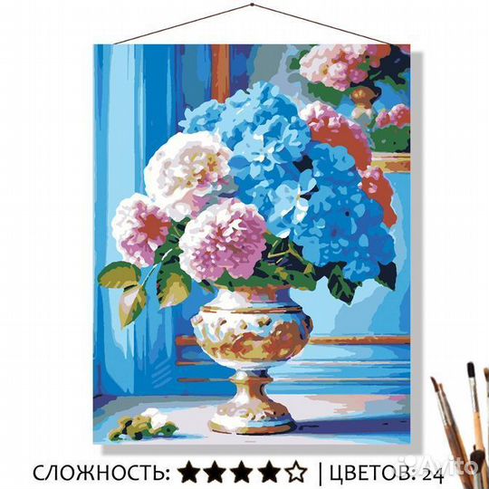 Картина по номерам 40х50 в ассортименте