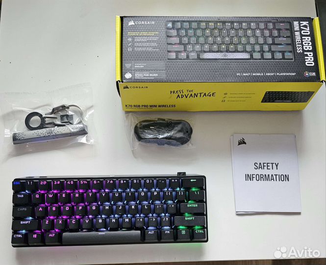 Corsair k70 pro mini wireless