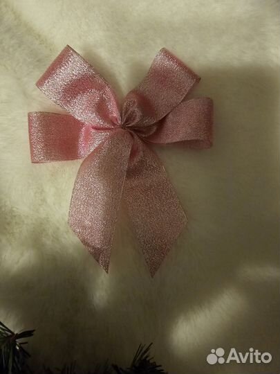 Бант на елку