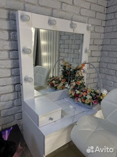 Зеркало с лампочками