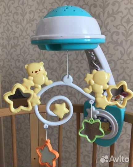 Коврик звуковой. Музыкальный мобиль Fisher Price