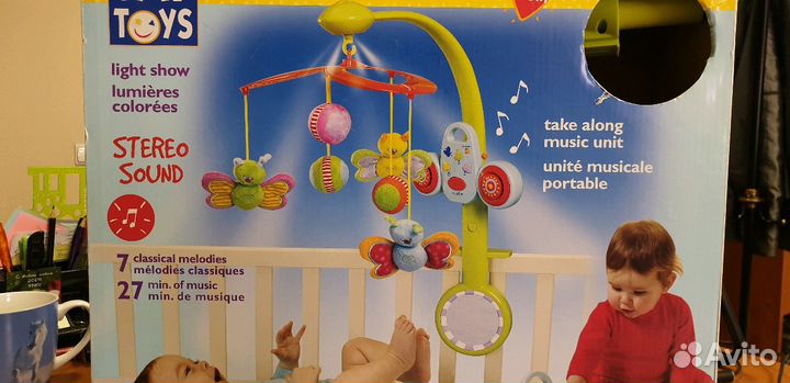 Мобиль TAF музык. + штанга