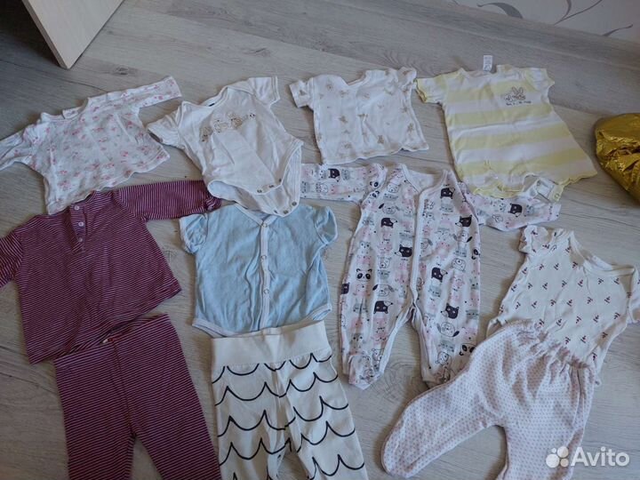 Вещи пакетом на девочку 56