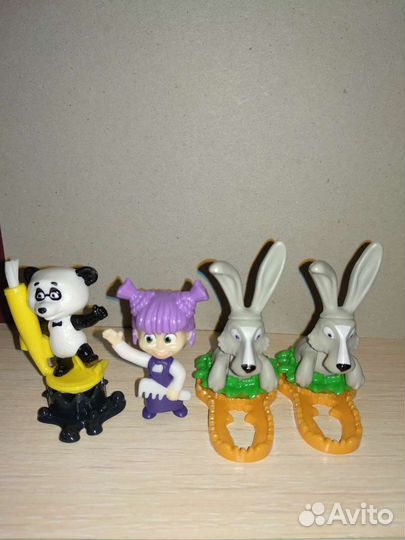 Киндер фигурки Тачки, Пингвины и Га