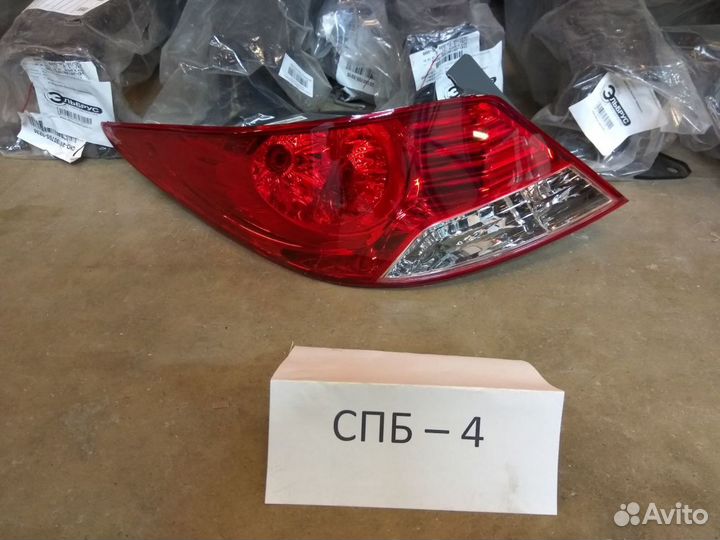 Фонарь задний Хендай Солярис