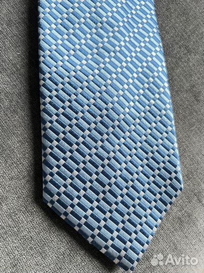 Галстук мужской шелковый новый Ermenegildo Zegna