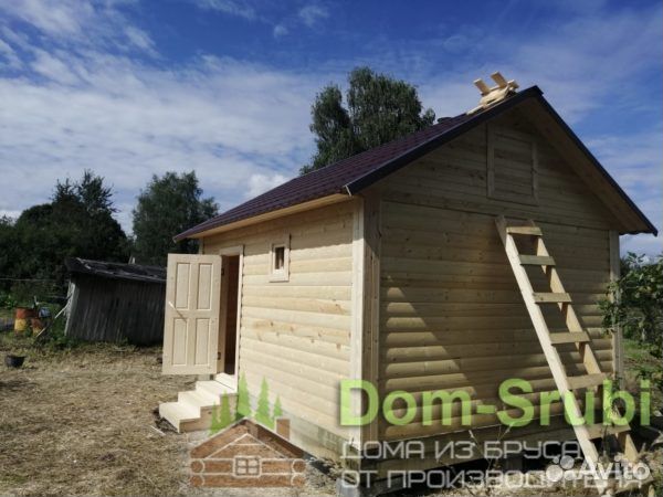 Харовск. Хорошая надёжная Баня из бруса Б-3 (4х5)
