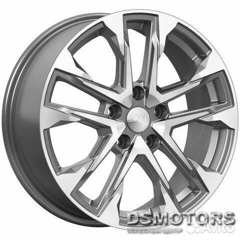 Диски Атакор 7.0/17 5x114.3 ET39 d60.1 алмаз графи