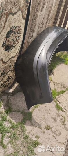 Задний бампер на volkswagen polo