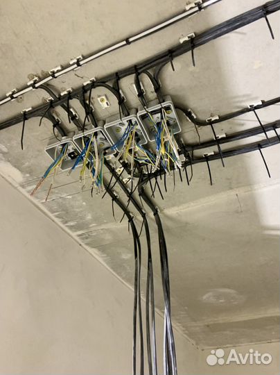 Электромонтаж под ключ. Услуги электрика