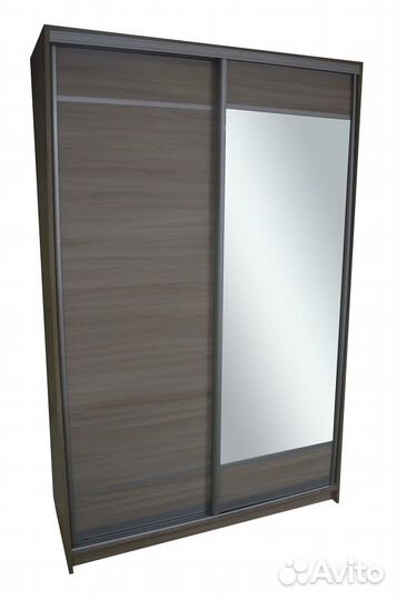 Шкаф-купе Мадрид 3 (лдсп+зеркало)