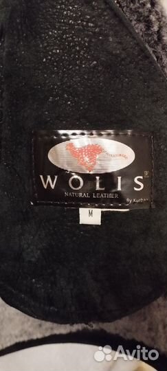 Кожаная дубленка мужская 50 52