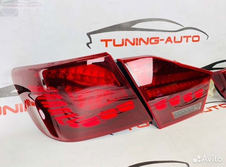 Стоп - сигналы Toyota Camry 50 LED Tuning